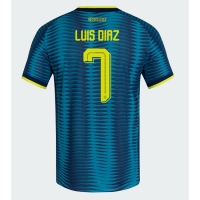 Camiseta Colombia Luis Diaz #7 Segunda Equipación Replica Mundial 2026 mangas cortas